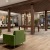 lounge area with modern decor and ample seating